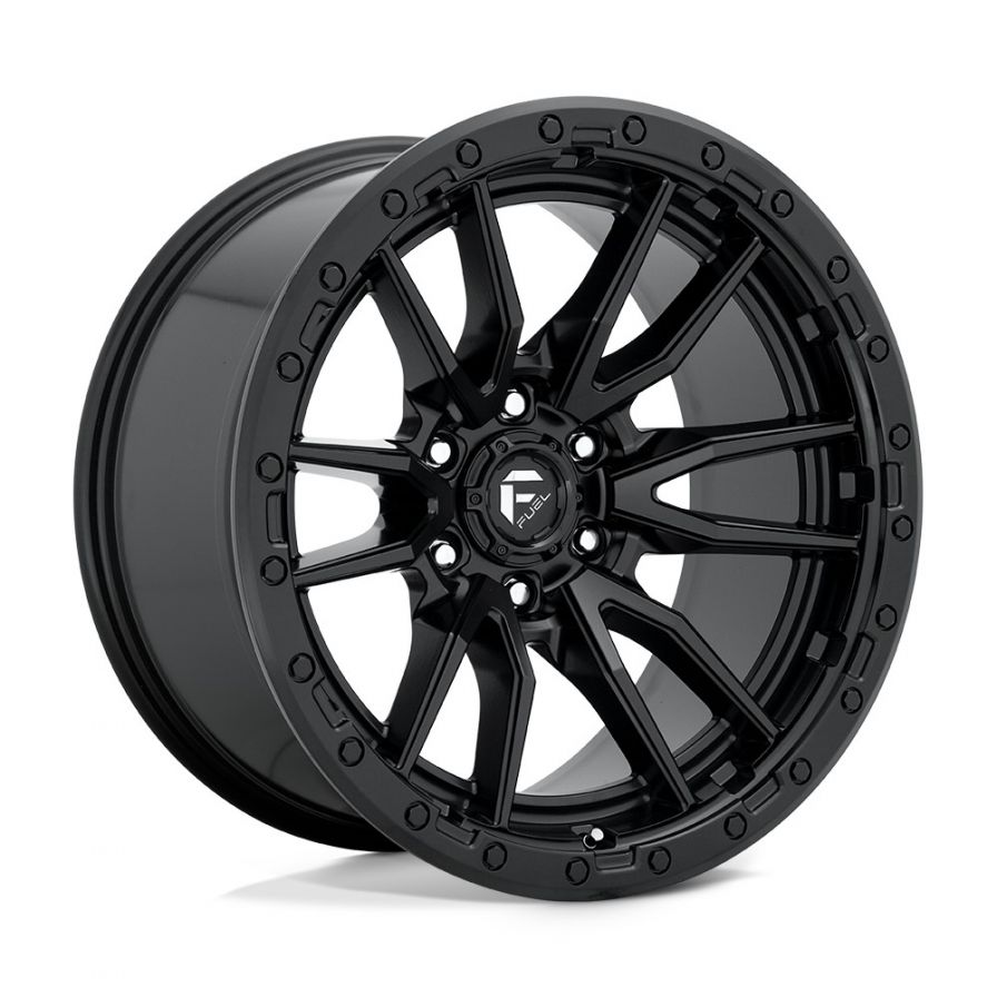 Fuel Wheels<br>Rebel Matte Black (18x9)